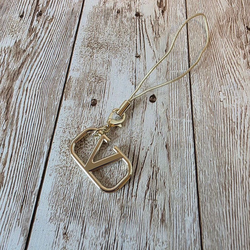 Valentino Charm, phone, keychain, Gold color - Picture 3 of 6